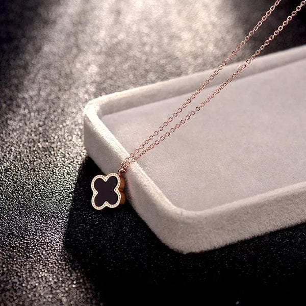 Black Clover Necklace